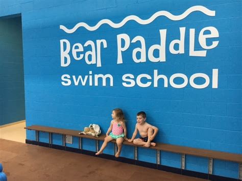 Bear paddle swim schools - When you enroll at Bear Paddle Swim in addition to your weekly 30 minute swim lesson, you also get free family swim, make-up lessons, and skill patches. New families will be charged a $35 enrollment fee per student. Not sure about your child's swim level? Complete our Online Swim Assessment! Follow these easy steps to register your child today: 1.